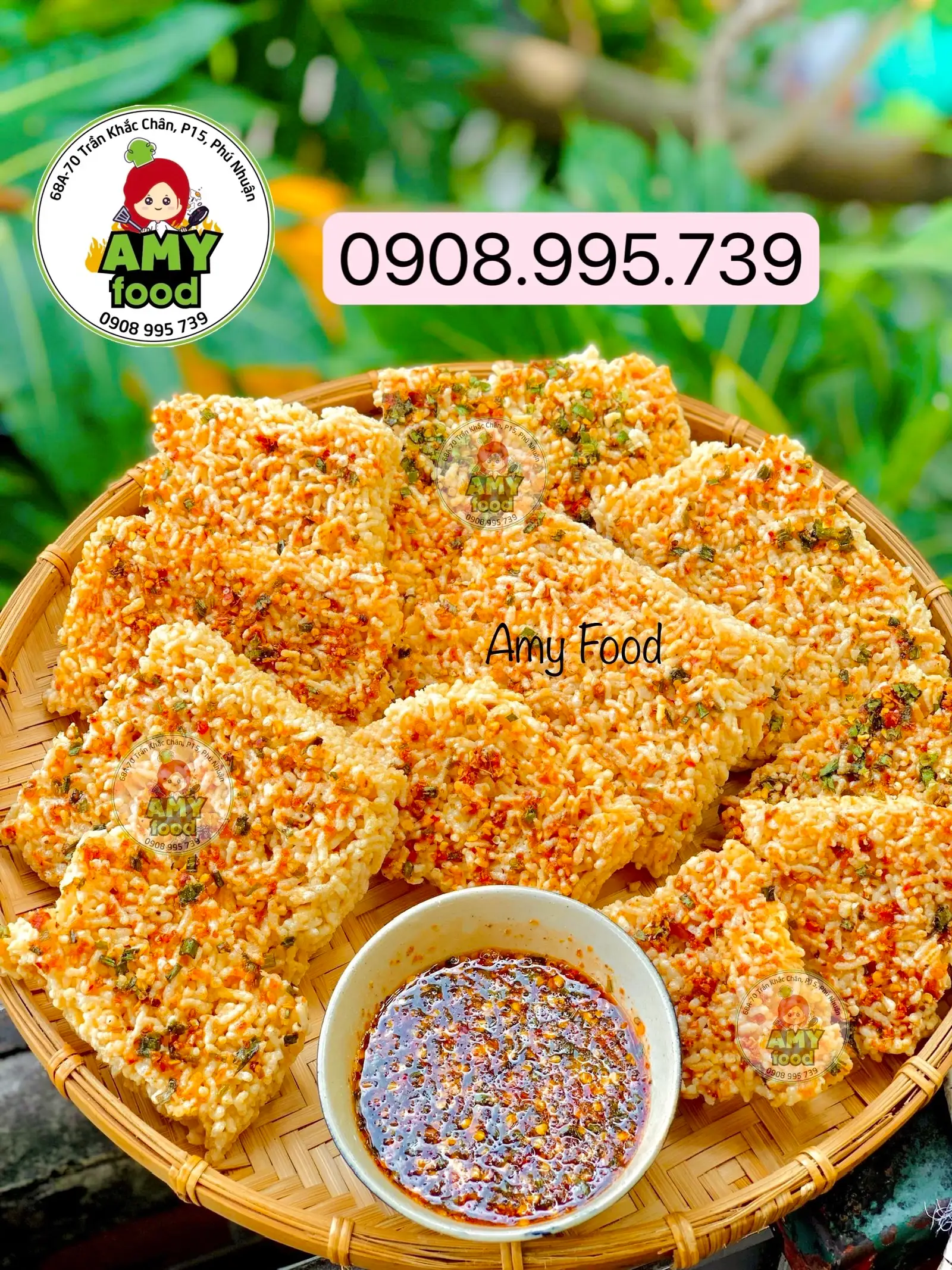 Cơm cháy nước mắm - 75.000 ₫ tại  Amy Food - Bánh Mì & Cơm Cháy Chà Bông - Trần Khắc Chân