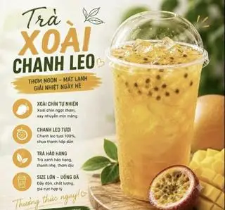 Hình ảnh Trà Xoài Chanh leo