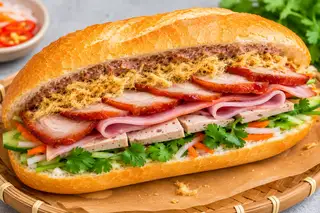 BÁNH MÌ ĐẦY ĐỦ - 33.000 ₫ tại Bánh Mì Min Min - Bánh Mì , Hamburger & Xôi Mặn - Vạn Kiếp