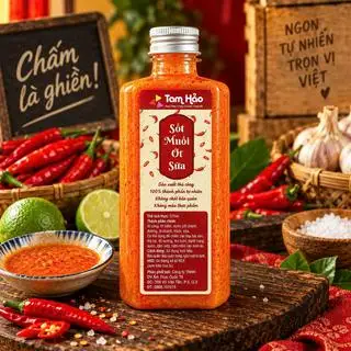 Hình ảnh Sốt Chấm Muối Ớt Đỏ (40gr)