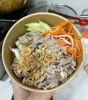 Hình ảnh Phở trộn bò sốt me