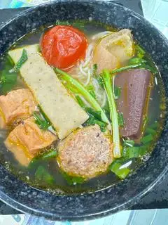 bún riêu chả - 55.000 ₫ tại BÚN RIÊU ĐÊM 360 - Lê Văn Lương