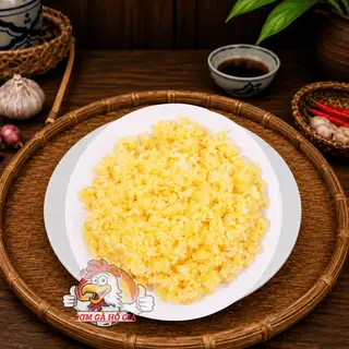 Cơm chiên thêm - 10.000 ₫ tại Hồ Gia - Cơm Gà Xối Mỡ - Hoàng Văn Thụ