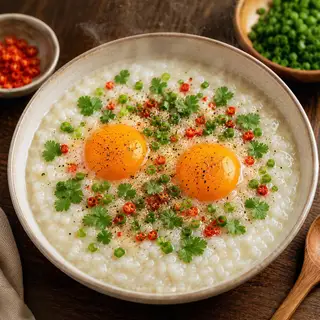 Cháo 2 Trứng - 31.000 ₫ tại Cháo Sườn Hương Nga - Nguyễn Trọng Tuyển