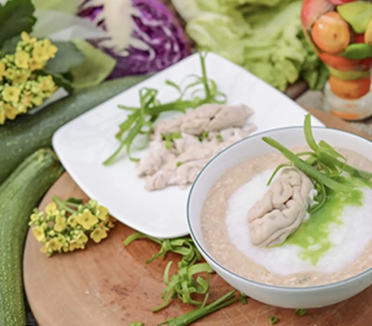 cháo óc heo hầm bí đỏ (size nhỏ) - 60.000 ₫ tại Cháo Dinh Dưỡng Việt Soup - Sinco