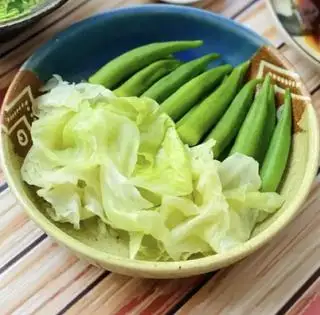 rau luộc - 20.000 ₫ tại Cháo Ếch Singapore A Sơn - Đường Số 4