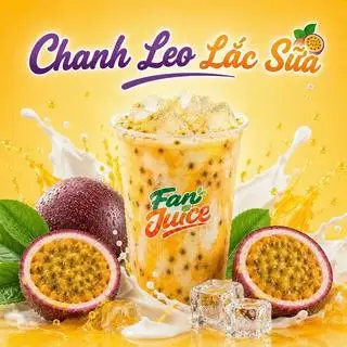 Hình ảnh Chanh leo lắc sữa
