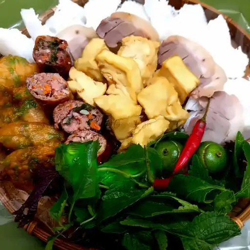 Hình ảnh Bún đậu đầy đủ không dồi sụn