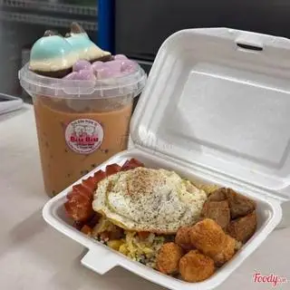 Hình ảnh Xô trà sữa 1L - cơm chiên thập cẩm
