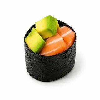 Hình ảnh Gunkan cá hồi bơ