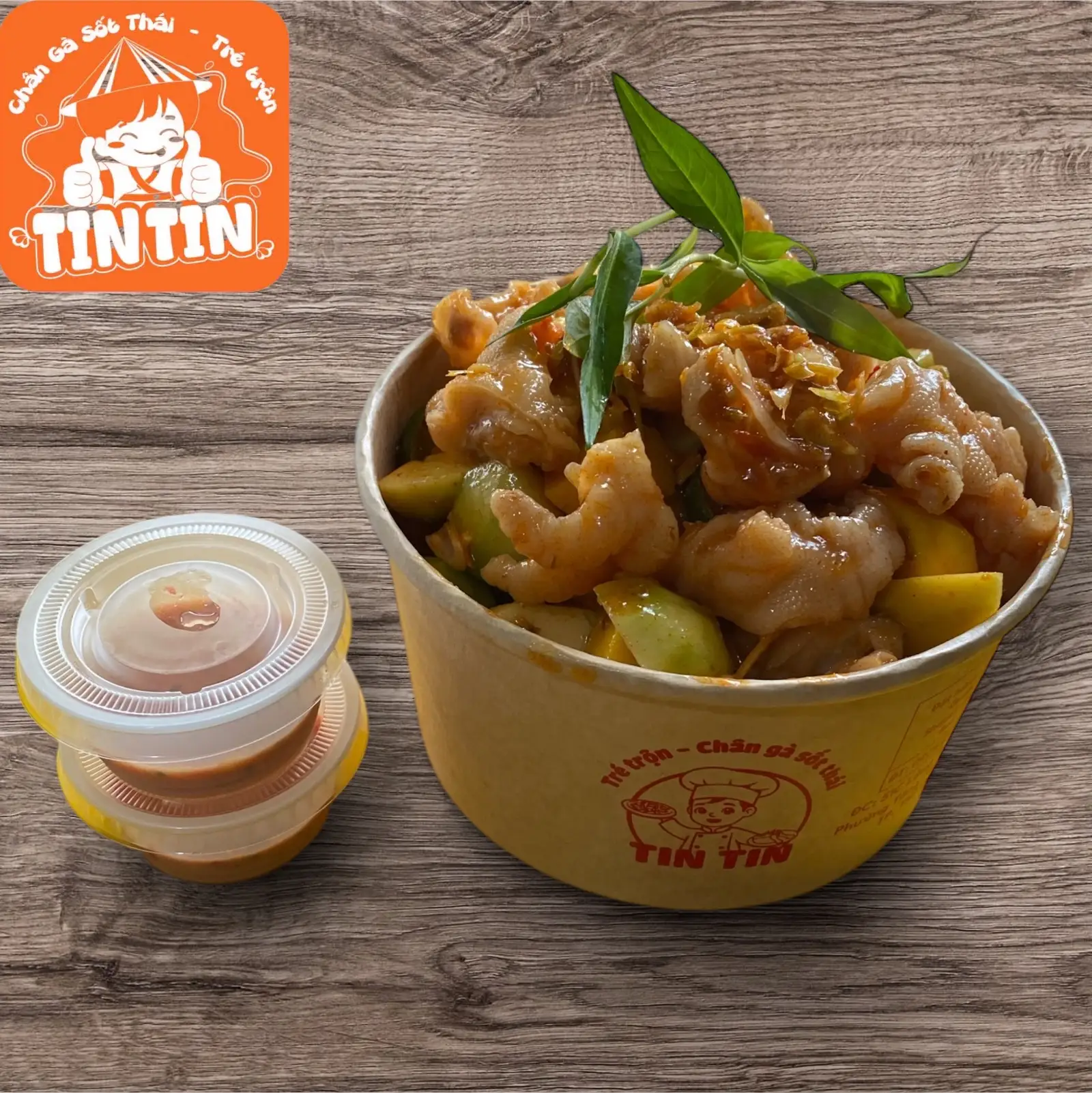 Chân gà rút xương sốt thái siêu giòn (Size L) - 94.000 ₫ tại Tré Trộn & Chân Gà Sốt Thái Tin Tin - Lò Lu
