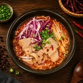 Mì cay bò - 53.000 ₫ tại Mì Cay Nhà Béo - Đường Số 17