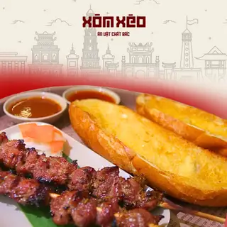 Bánh Mì Thịt Nướng - 45.000 ₫ tại Xóm Xèo Ăn Vặt - Nem Chua Rán, Thịt Nướng & Bánh Gối - Nguyễn Thượng Hiền