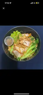 Hình ảnh Mì Trộn Sate Xá Xíu +Canh Soup