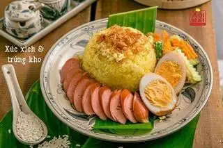 Hình ảnh Xôi xúc xích trứng