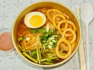 Bún Thái mực giòn nước dùng đậm vị - 49.000 ₫ tại Mì Cay OHal - Nguyễn Kiệm