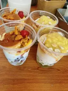 Hình ảnh Sữa chua mít caramen
