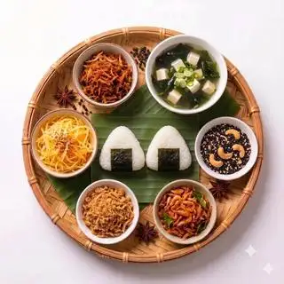 Hình ảnh Set Cơm Muối 1 Người (5 Vị)