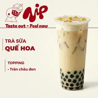 Hình ảnh Trà Sữa Quế Hoa Trân Châu Đen