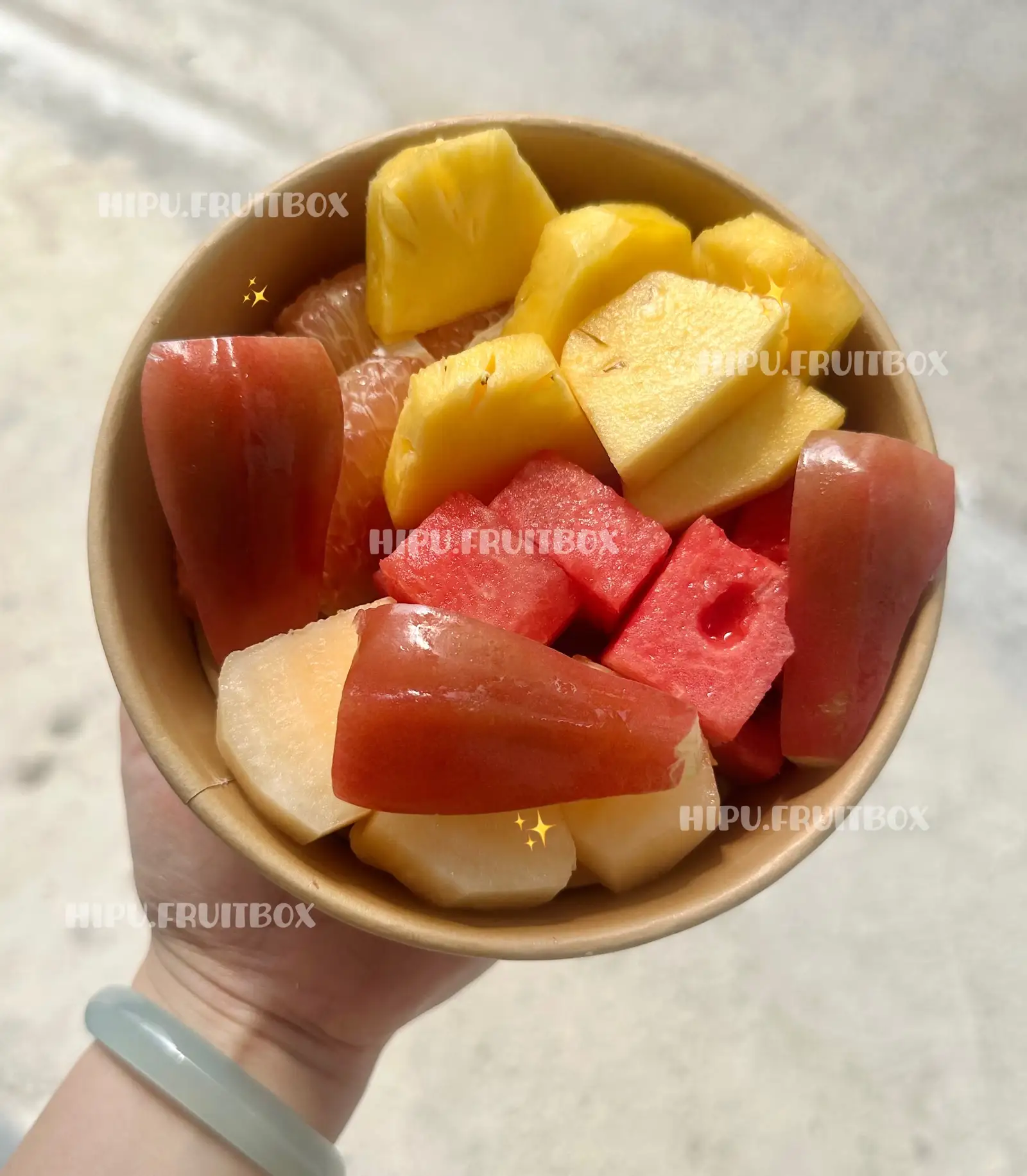 Box Mix Thanh Mát (5 Loại)  - 47.000 ₫ tại Hipu Fruit Box - Trái Cây Cắt Sẵn - Nguyễn Văn Lượng