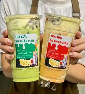 Hình ảnh Trà sữa bơ pháp mặn Thái đỏ
