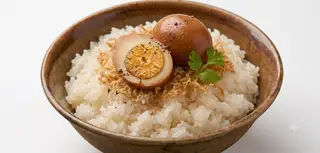 Hình ảnh Xôi trắng trứng kho