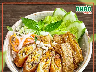 Bún Chả Giò - Bán Chạy - 55.000 ₫ tại Nhàn Vegan - Bếp Thuần Chay - Nguyễn Gia Trí