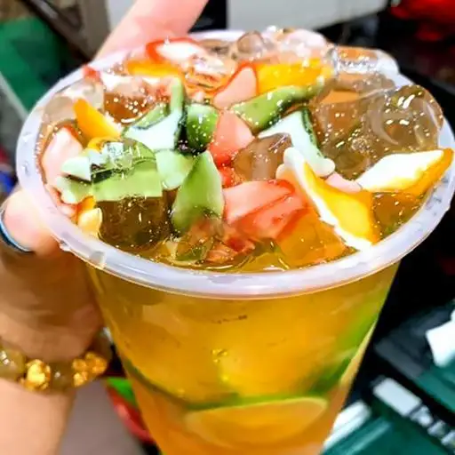 Hình ảnh Trà chanh con cá