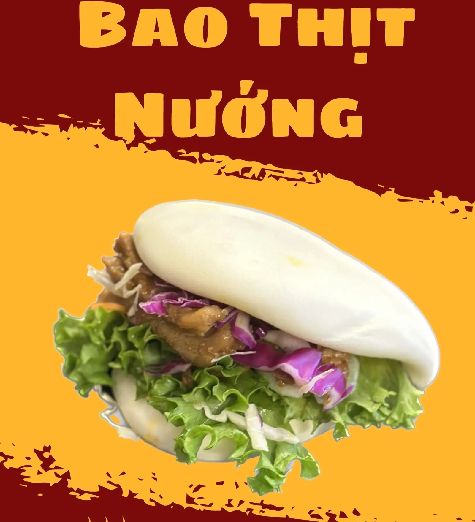 Bao Thịt Nướng - 46.000 ₫ tại DN Kitchen - Bánh Bao Kẹp - Cách Mạng Tháng 8