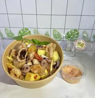 Chân gà sốt thái + Mực - 65.000 ₫ tại Bánh Tráng Trộn, Chấm & Chân Gà Sốt Thái Tiệm Nhà Mít - Nguyễn Thái Sơn