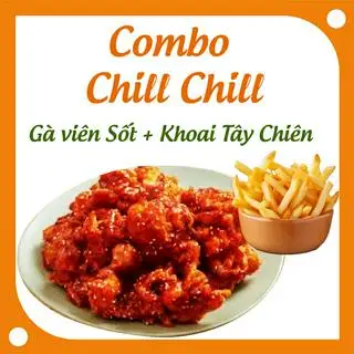 Combo Chill Chill - 75.000 ₫ tại Burger & Gà Rán Lee Pain Lee - Ngô Tất Tố