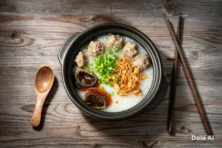 Hình ảnh Cháo bò viên Bắc Thảo