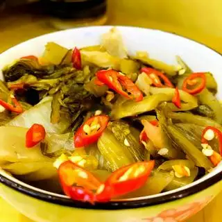Cải Chua Thêm  - 10.000 ₫ tại Cơm Gà Xối Mỡ Chị Tống - Nguyễn Công Trứ