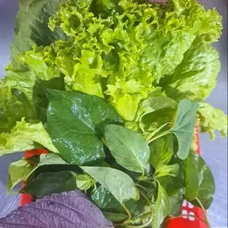 Rau thêm - 25.000 ₫ tại Bánh Xèo Quảng Ngãi - Lê Văn Lương