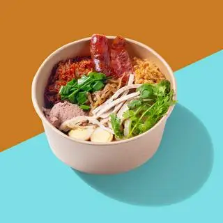(CH) XÔI MẶN ( CHẢ LỤA + CHÀ BÔNG ) - 39.000 ₫ tại Xôi Gà Xé Cô Hồng - Cách Mạng Tháng 8