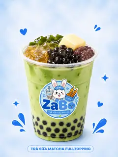 Hình ảnh Trà sữa Matcha fulltopping