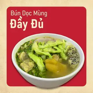 Hình ảnh Bún Dọc Mùng Đầy Đủ - Full Topping