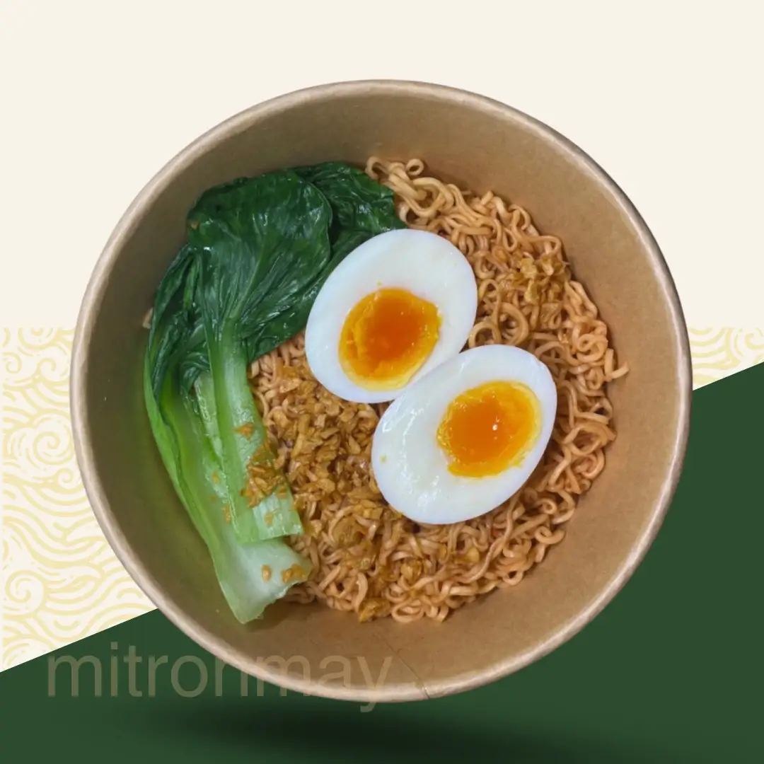 Mì Trộn Trứng   - 35.000 ₫ tại Mì Trộn Mây - Cá Viên Chiên & Trà Tắc - Đoàn Văn Bơ