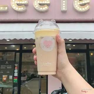 Hình ảnh Ô Long Đào Sữa Kem Trứng Brulée
