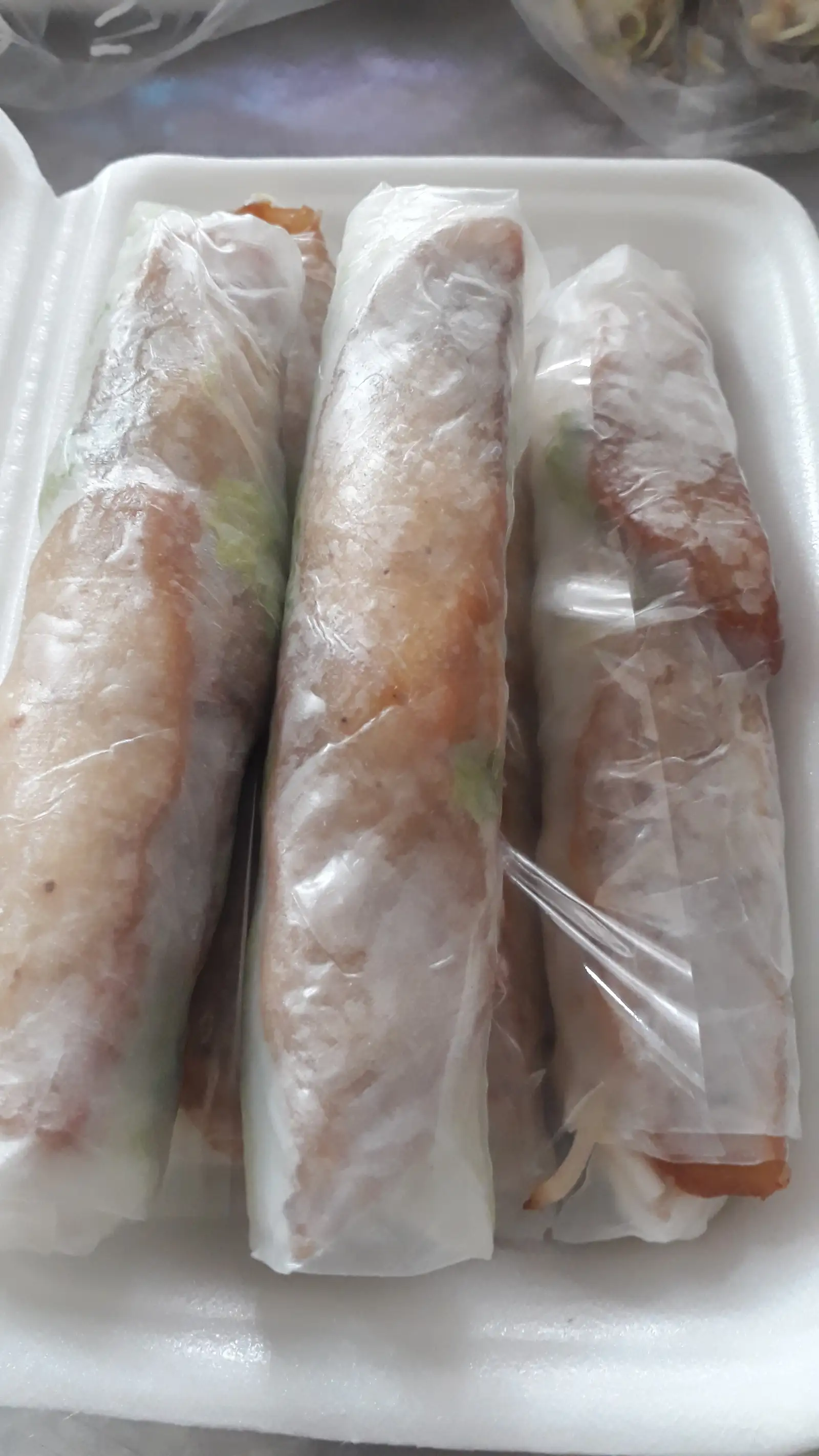Combo gỏi cuốn chay 5 cuốn - 45.000 ₫ tại Mập Mập - Gỏi Cuốn Và Bánh Tráng Trộn - Lạc Long Quân