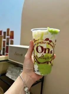 Hình ảnh trà sữa cốm dẻo