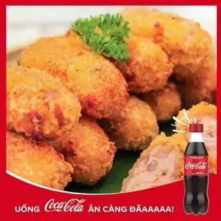 Hình ảnh Nem chua rán phố cổ tẩm bột 5 chiếc + Coca