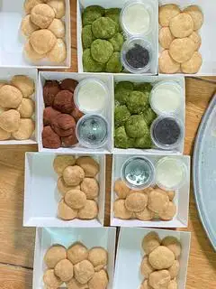 Hình ảnh Mochi sốt kem sữa
