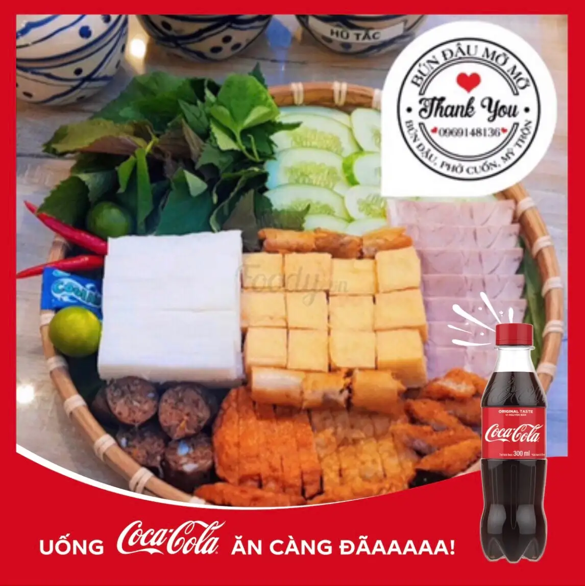 Hình ảnh 2 Bún đậu nem dồi sụn Tặng 1 sprite/CoCa 300ml