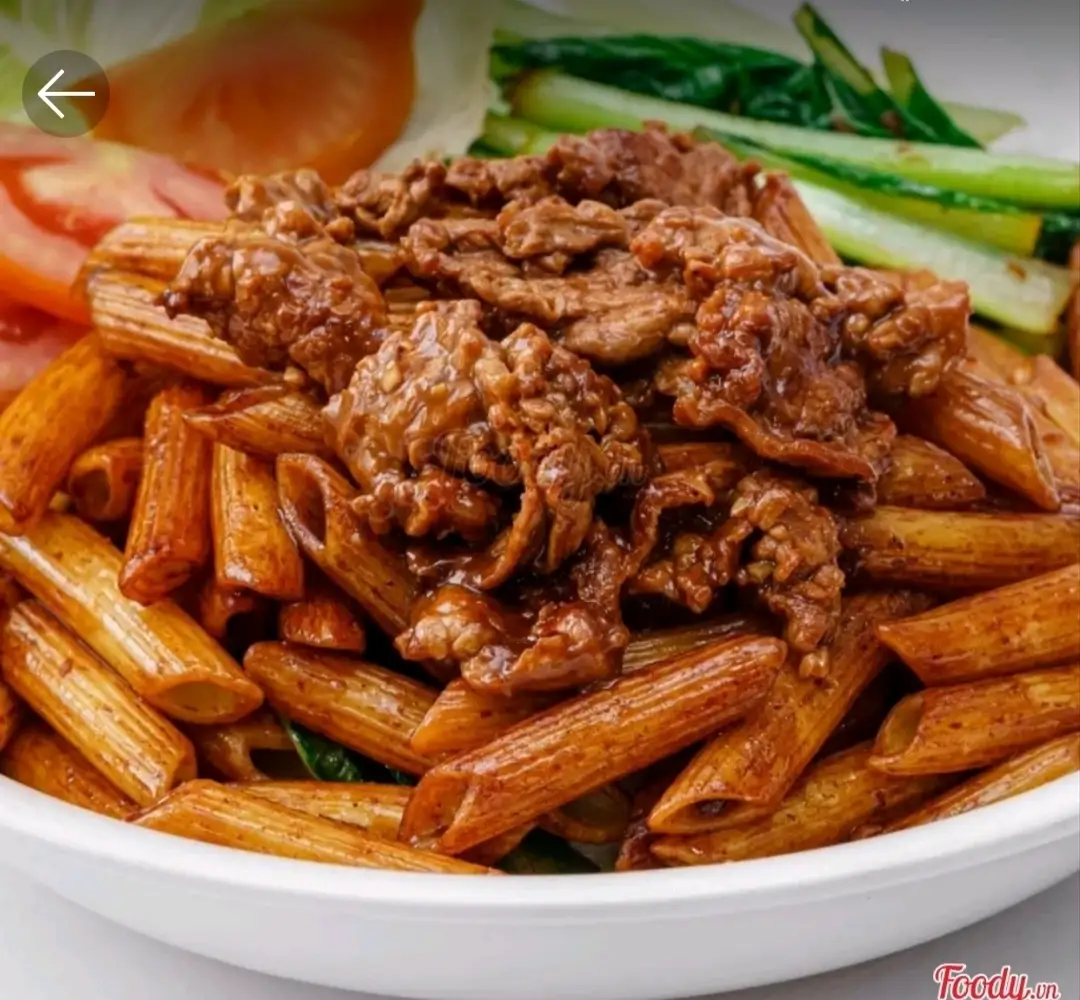Nui Xào Bò - 43.000 ₫ tại Bột Chiên & Mì Xào - Hoàng Diệu