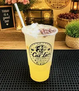 Hình ảnh SODA XOÀI TOPPING TƯƠI MÁT LY 1000ML TO TỔ NÁI
