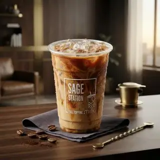 Cà phê sữa - 21.000 ₫ tại Sage Station - Trà Sữa, Cà Phê & Ăn Vặt - Bế Văn Cấm