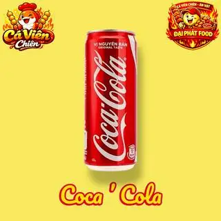 Coca - Cola - 25.000 ₫ tại Đại Phát Food - Ăn Vặt & Cá Viên Chiên - Điện Biên Phủ