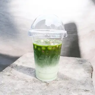 Hình ảnh Matcha latte trân châu