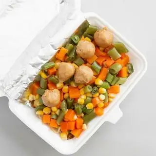 Hình ảnh Mỳ trộn bò viên